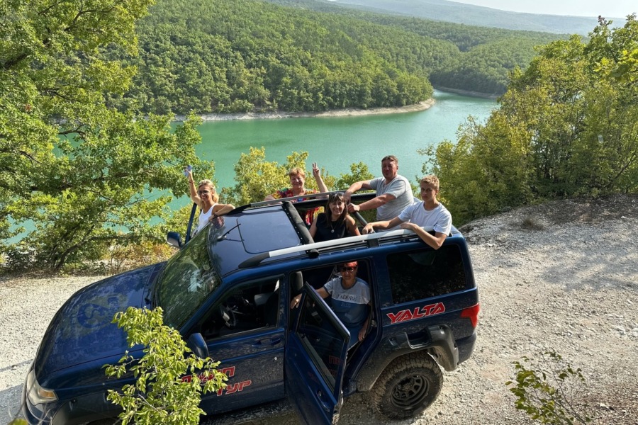 🚙 ЭКСТРЕМАЛЬНЫЙ ДЖИП-ТУР НА АЙ-ПЕТРИ: Серпантины, Тарзанка и Водопады