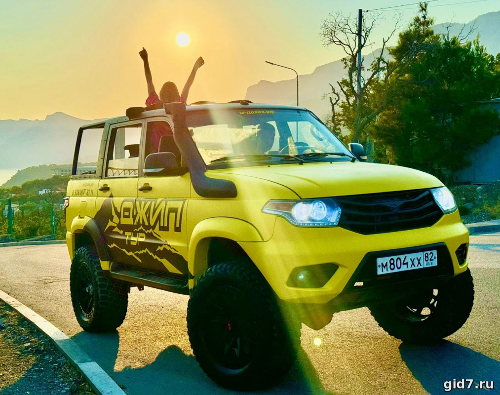 🚙🌄 ДЖИП-ТУР НА АЙ-ПЕТРИ: ПУТЕШЕСТВИЕ