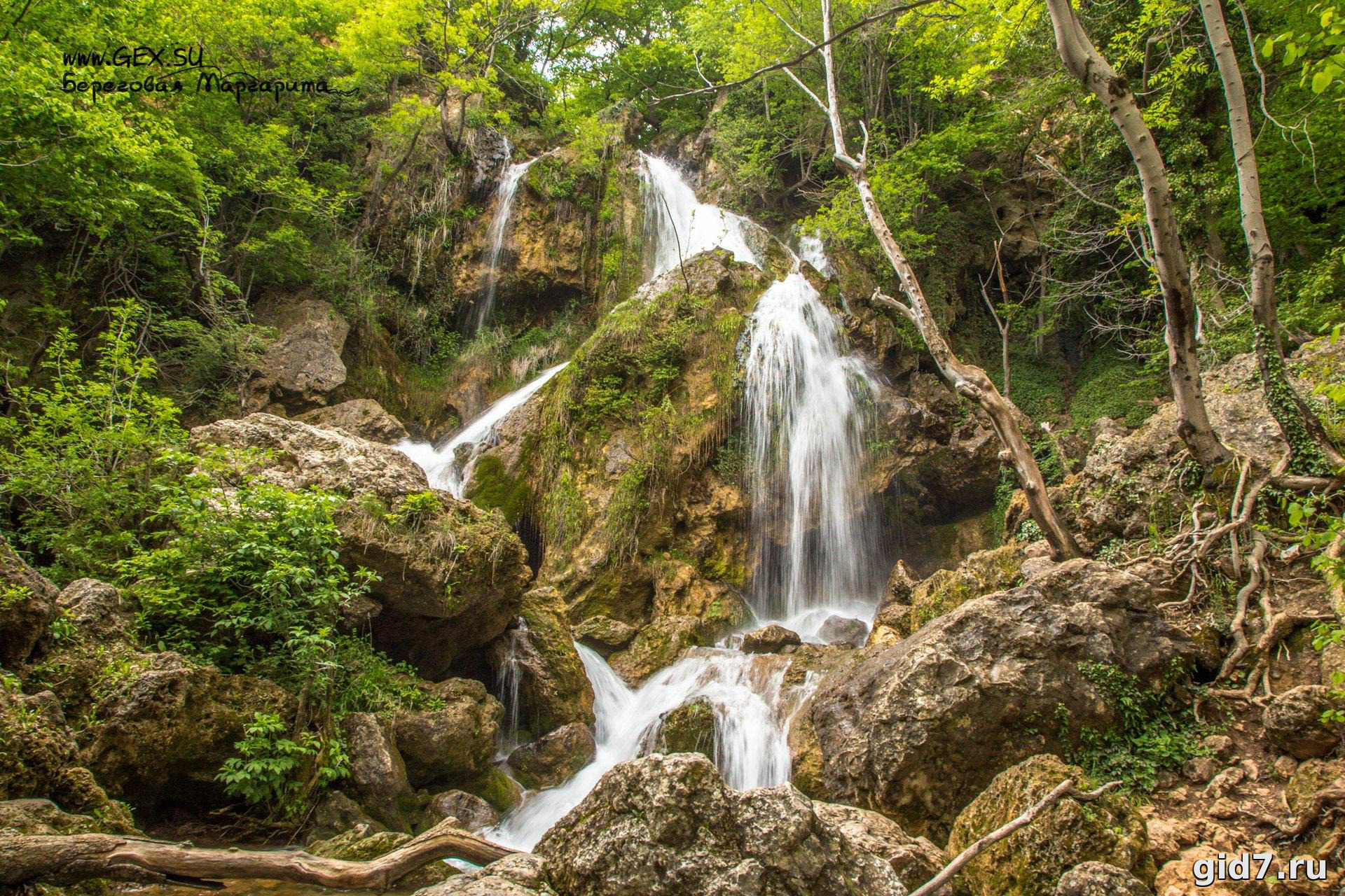 Водопад Учан-Су в Крыму где находится? Честный