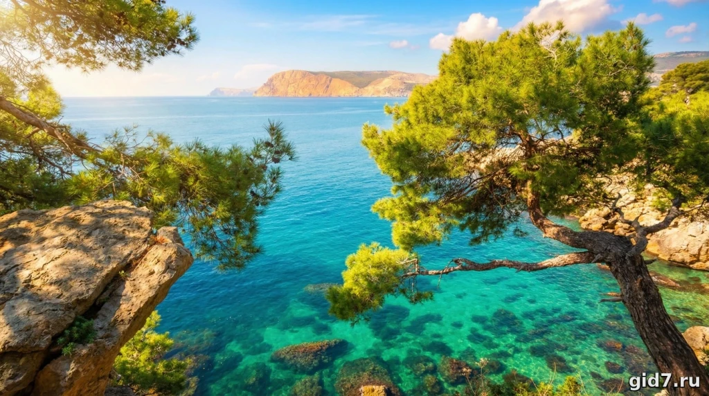 💙 Голубая бухта — купание в бирюзовой воде