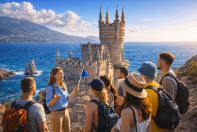 🏰 Экскурсия по Ялте и замок Ласточкино гнездо