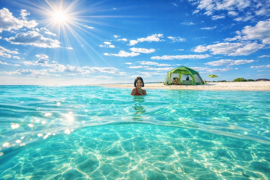 🏝️ Экскурсия «Крымские Мальдивы» — мыс Тарханкут из Мисхора