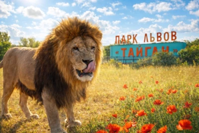 🦁 Экскурсия в парк львов Тайган из Курпат