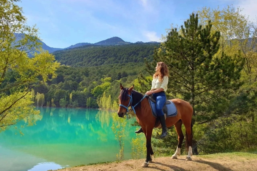 🐎 Конные прогулки в Алуште. Маршрут «Заповедник»