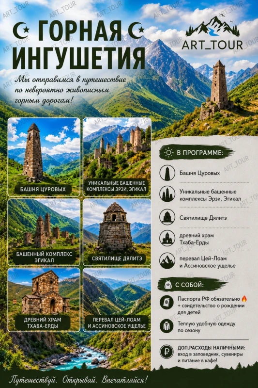 Горная Ингушетия из Железноводска
