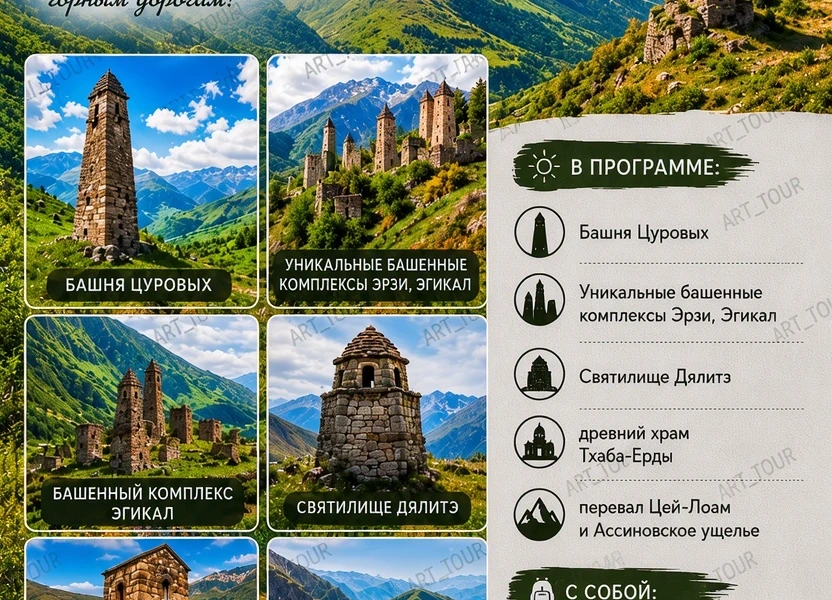 Горная Ингушетия из Кисловодска