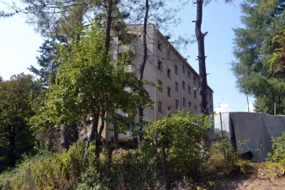 Мюссера и озеро Рица из Красной Поляны